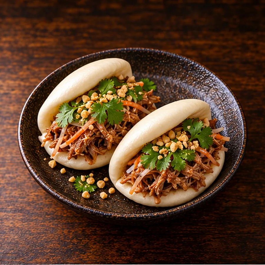 Bao vapeur au porc